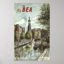 Search for amsterdam vintage travel posters Canal
