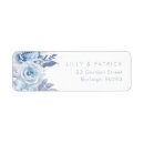 Search for sky blue return address labels Bridal shower
