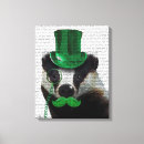 Search for badger canvas prints Flowers