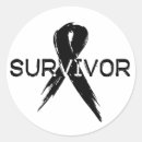 Search for black ribbon stickers Blue