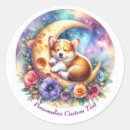 Search for cute puppy dog stickers Baby shower