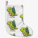 Search for cute t rex christmas stockings Xmas