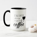 Search for matching couple mugs Black and white
