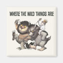Search for characters magnets Wild things