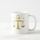 Search for libra symbol mugs Gold