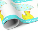 Search for gender neutral baby shower wrapping paper Illustration