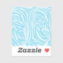 Search for zebra blue stickers Stripes