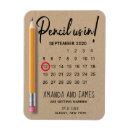 Search for calendar save the date magnets Pencil us in