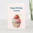 Search for baking birthday cards Cupcake