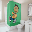Search for franklin shower curtains Black comic strip character