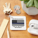 Search for policeman square key rings Police officer