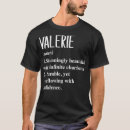 Search for valerie name tshirts Music