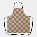Search for pink and green aprons Pattern