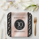 Search for 30th anniversary plates Elegant