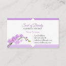 Search for permanent business cards Beauty salon