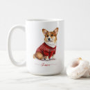 Search for corgi christmas mugs Cute