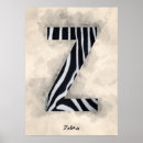 Search for letter z posters Zebra