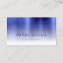 Search for blue metal business cards Professional
