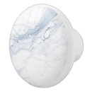 Search for blue marble knobs and pulls White