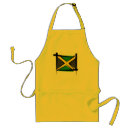 Search for jamaica flag aprons Rasta