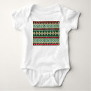Search for geometric pattern baby clothes Red