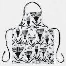 Search for abstract flower aprons Pattern