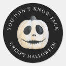 Search for pumpkin jack stickers Gothic