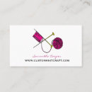 Search for knitting business cards Crocheting