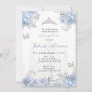Search for fairytale quinceanera invitations Floral