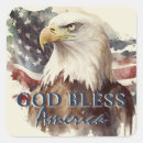 Search for bless america stickers Military