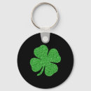 Search for patrick s day rounded key rings Shamrock