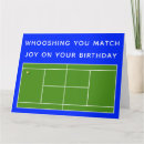 Search for for tennis players birthday cards Funny