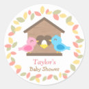 Search for birds baby shower stickers Modern