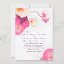 Search for poppy flower wedding invitations Pink