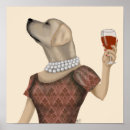 Search for funny lab posters Dogs and wine