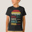 Search for 23rd anniversary tshirts Wife