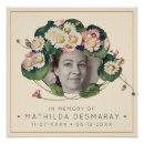 Search for funeral flower posters In loving memory