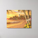 Search for romantic beach canvas prints Palm trees
