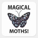 Search for moths square stickers Butterfly