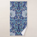 Search for blue flowers bath towels Victorian