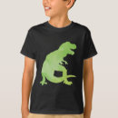 Search for green kids tshirts Dinosaur