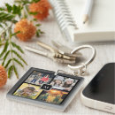 Search for trendy key rings Photo collage