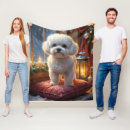 Search for bichon frise blankets Animal
