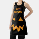 Search for pumpkin carving aprons Face