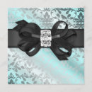 Search for silver square invitations Teal