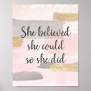 Search for she quotes posters Motivational