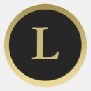 Search for initial l stickers Black