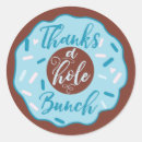 Search for blue hole stickers Doughnut