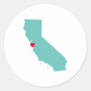 Search for california shape stickers State