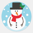 Search for cartoon snowman stickers Festive